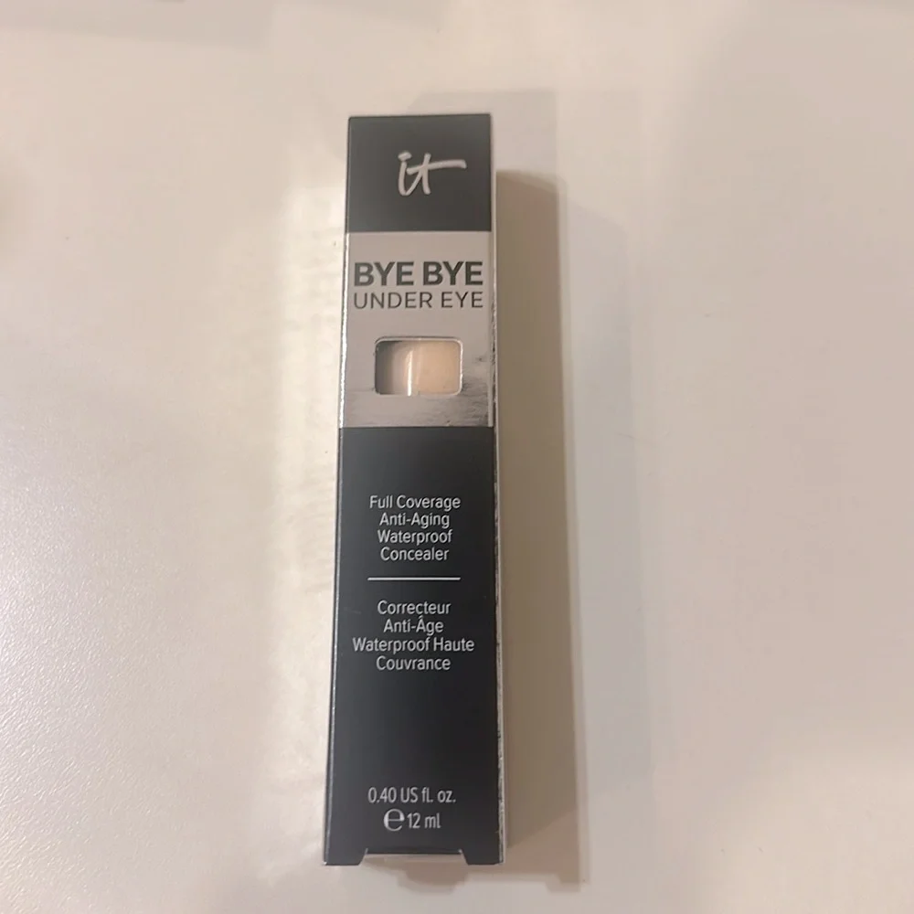 🆕 IT BYE BYE UNDER EYE FULL COVERAGE WATERPROOF CONCEALER 21.5 Medium Nude